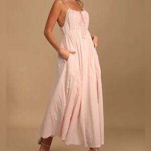 Light Pink Maxi Dress